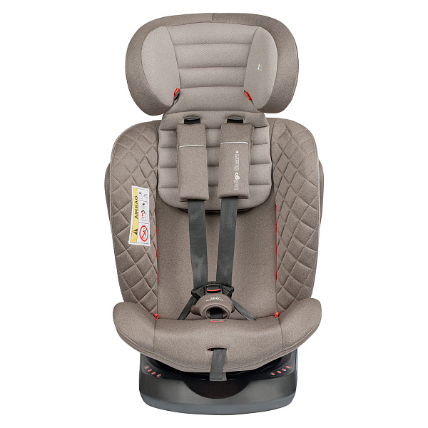 Детское автокресло Indigo Smart+ Isofix, капюшон, подножка фото 3