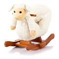 Качалка меховая Rock My Baby (Овечка JR2521) — Фото