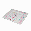 Матрас для пеленания Baby Care (820х730х210мм) (Funny Bunny (pink)) — Фото