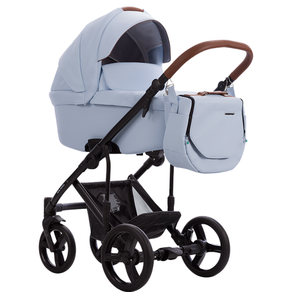 Детская коляска Bebetto Solaris Pro 3 в 1, 100% экокожа фото 1