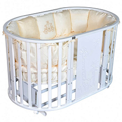 Детская кроватка-трансформер Bellini Laura Giraffe 6 в 1