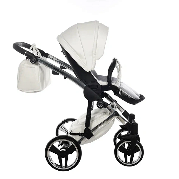 Детская коляска Junama Diamond Individual V2 3 в 1 на серебряной раме фото 13