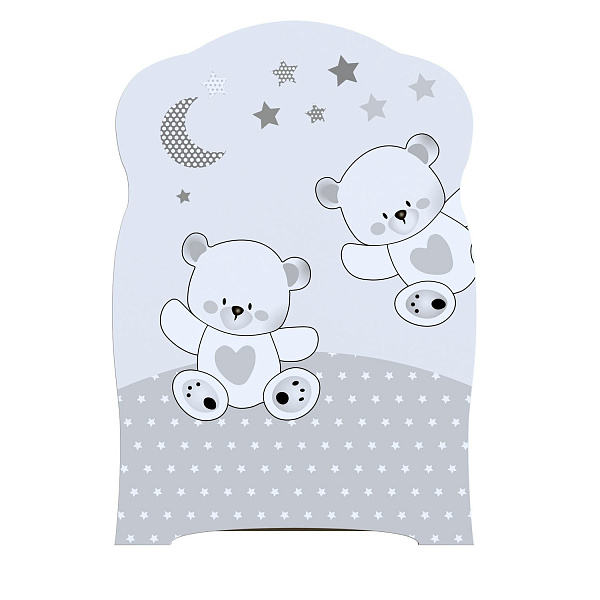 Детская кроватка ВДК Funny Bears, маятник/ящик фото 1