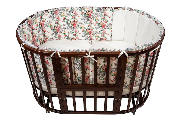 Комплект постельного белья Nuovita Fiori для кровати-трансформера Nido Magia (6 предметов) фото 6