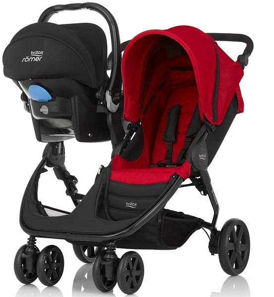 Детская прогулочная коляска для двойни Britax B-Agile Double фото 2