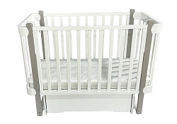 Детская кроватка Кедр Adele с ящиком