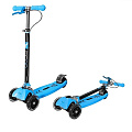 Самокат Y-Scoo Maxi City RT Simple Gagarin трансформер с ручным тормозом (Blue) — Фото