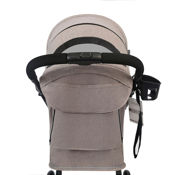 Детская прогулочная коляска Nuovita Sfera на черной раме фото 5