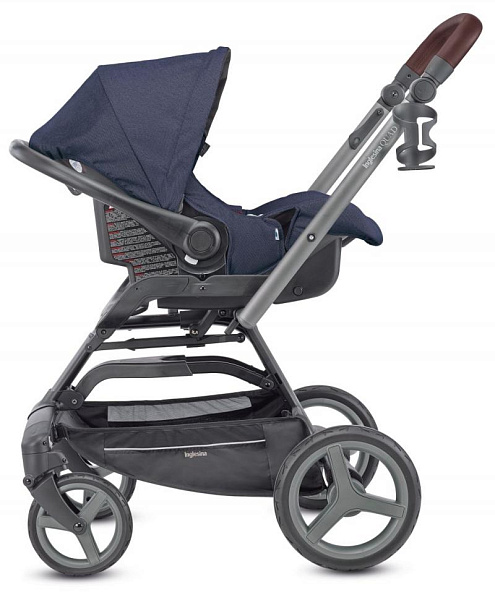 Детская коляска Inglesina Quad System 4 в 1 на шасси Quad Titanium Black Coffee фото 9