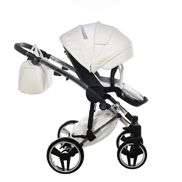 Детская коляска Junama Diamond Individual V2 3 в 1 на серебряной раме фото 16