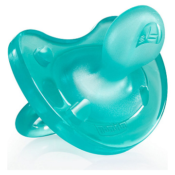 Пустышка Chicco Physio Soft силикон 0-6 мес.