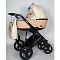Детская коляска Effole Gence 2 в 1, эко-кожа (sand beige
						
					) — Фото