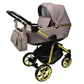 Детская коляска BeBe-Mobile Gusto Special Edition Deluxe 2 в 1, эко-кожа (GU118-SE
						
					) — Фото