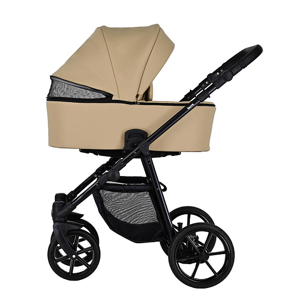 Детская коляска Pituso Tossa 2 в 1, экокожа фото 3