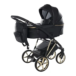 Детская коляска Junama Air Ecco 2 в 1 на золотой раме