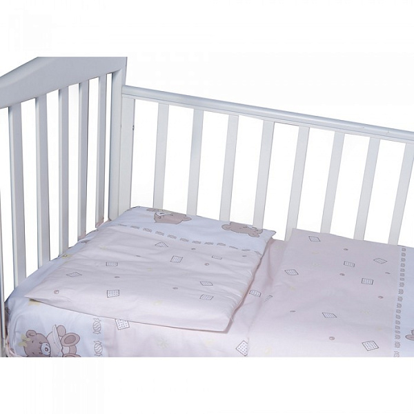 Комплект постельного белья Bambola Мишка, 3 предмета фото 1