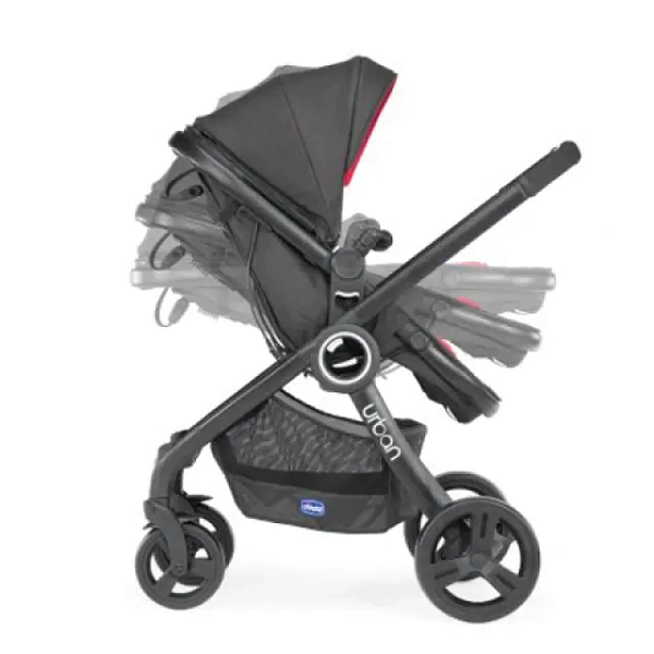 Детская коляска-трансформер Chicco Urban Plus Black фото 4