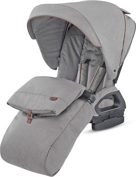 Детская коляска Inglesina Quad System 2 в 1 на шасси Quad Titanium Black Cognac фото 7