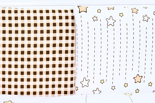 Комплект постели в кроватку Топотушки Звездочеты, 6 предметов фото 11