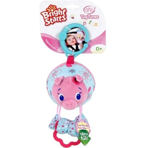 Развивающая музыкальная подвеска Bright Starts Брайт Стартс Хрюша 8987-2 фото 2