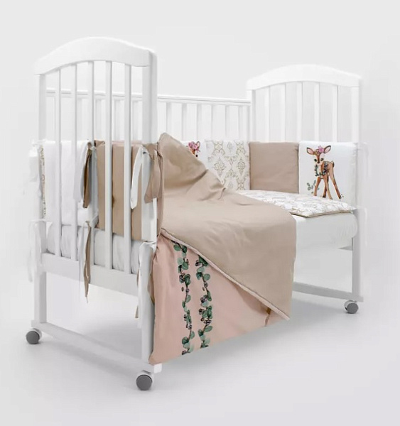 Комплект постельного белья Топотушки Крошка Олененок,6 предметов фото 1