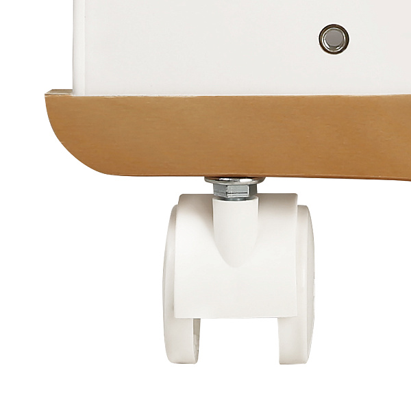 Детская кроватка Indigo My Sleepy, колесо/качалка фото 6