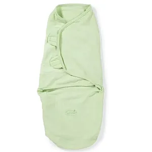 73740А  Конверт для пеленания из хлопка на липучке Summer Infant SwaddleMe  размер L Зеленый