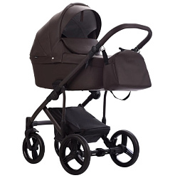 Детская коляска Bebetto Magnum Light Pro 2 в 1 на коричневой раме