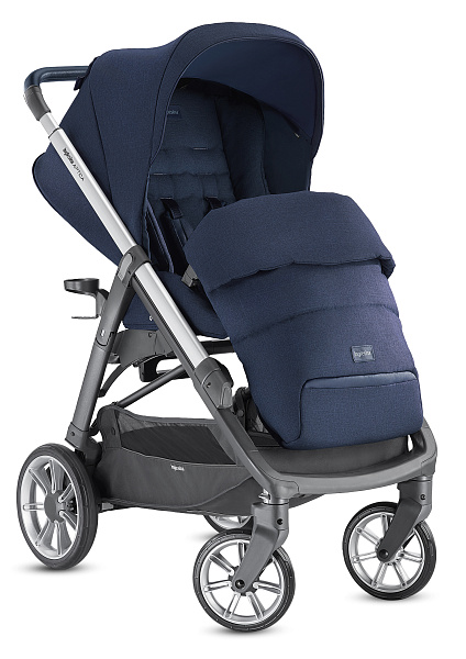 Детская коляска Inglesina Aptica System Quattro 4 в 1 на шасси Aptica Graphite Blue Navy фото 9