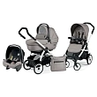 Детская коляска Peg-Perego Book Plus Sportivo 3 в 1, шасси White - Фото