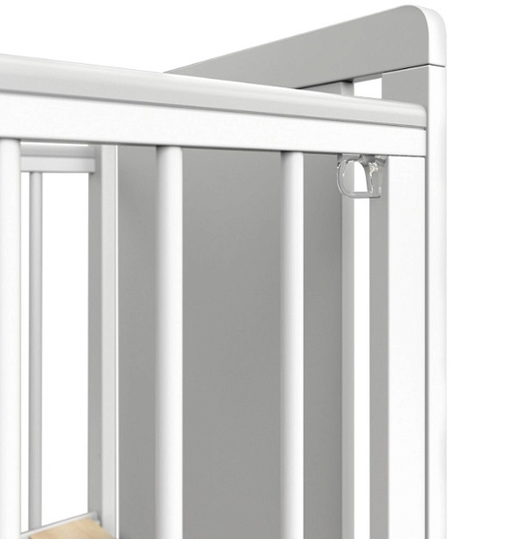 Детская кроватка Indigo Classic, колесо/качалка фото 7