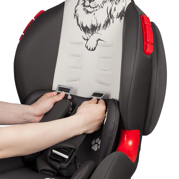 Детское автокресло Siger Кокон Animals фото 7