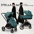 Детская коляска Sweet Baby Stella 2 в 1 (Green
						
					) — Фото