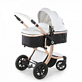Коляска-трансформер Giovanni  G-Moov 2 в 1 (White/Gold
						
					) — Фото