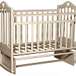 Детская кроватка Антел Каролина 5, продольный маятник, без ящика - Фото
