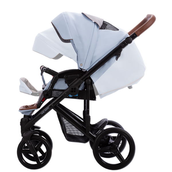 Детская коляска Bebetto Solaris Pro 3 в 1, 100% экокожа фото 4