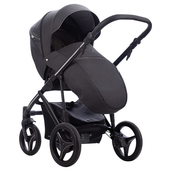 Детская коляска Bebetto Pascal 2 в 1 на черной раме фото 7