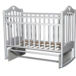 Детская кроватка Антел Каролина 3 поперечный маятник,без ящика