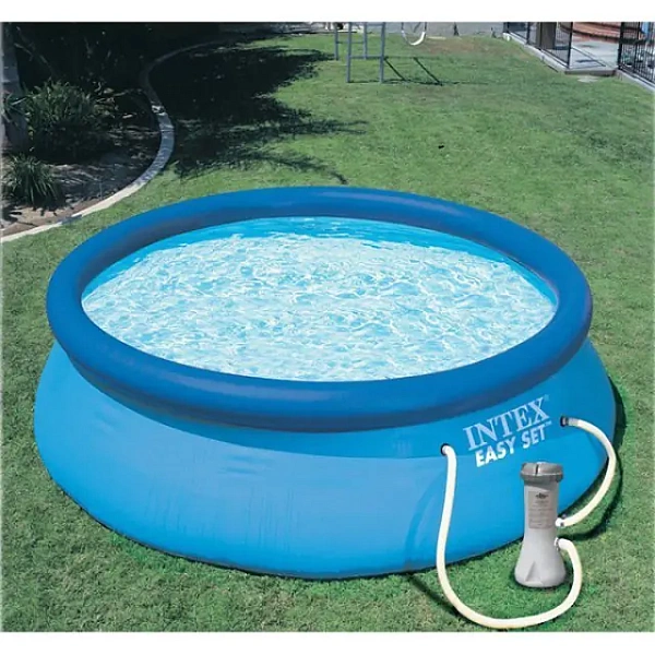Надувной семейный бассейн Intex Easy Set Интекс Изи Сет с насосом-фильтром c56922, c56972, c28132, c28146, c56412 фото 1