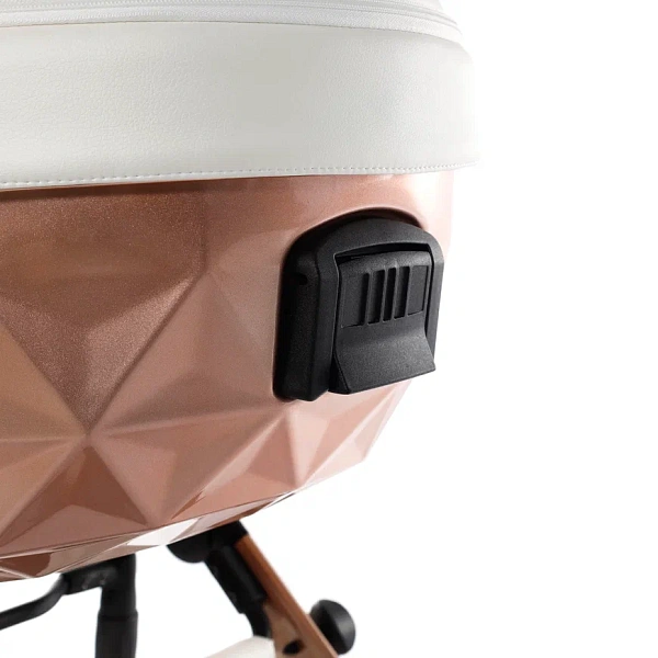 Детская коляска Junama Diamond Mirror Satin V2 2 в 1 на медной раме фото 9