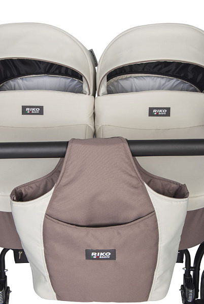 Детская коляска для двойни Riko Basic Saxo 2 в 1 фото 2