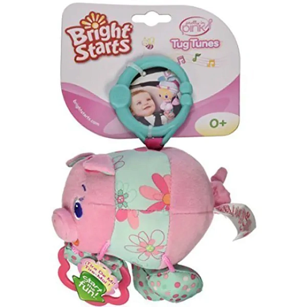 Развивающая музыкальная подвеска Bright Starts Брайт Стартс Хрюша 8987-2 фото 3