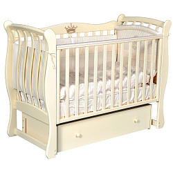 Детская кроватка Кедр Viola 3 автостенка/универсальный маятник