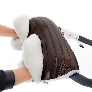 Муфта для рук Esspero Soft Fur Lux Натуральная шерсть