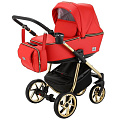Детская коляска BeBe-Mobile Gusto Special Edition Deluxe 2 в 1, эко-кожа (GU116-SE
						
					) — Фото