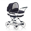 Коляска-люлька для новорожденного Inglesina Vittoria, шасси Comfort Chrome, эко-кожа - Фото