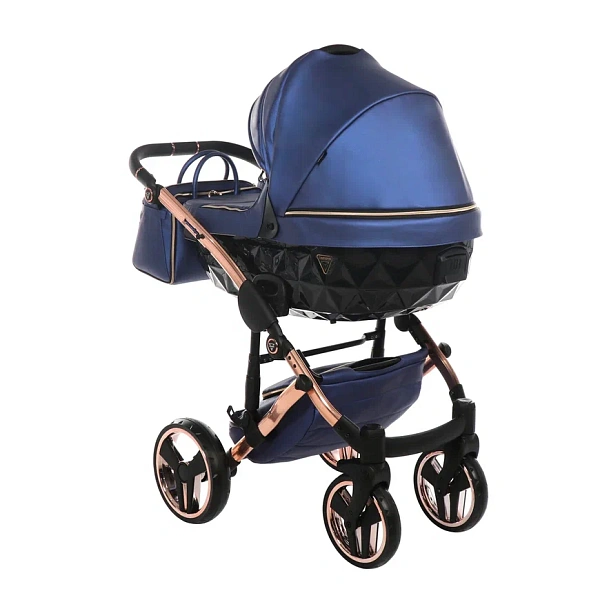 Детская коляска Junama Fluo Line V2 3 в 1 на медной раме фото 4