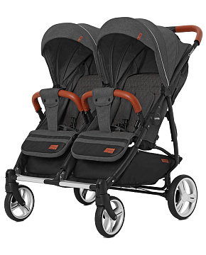 Детская прогулочная коляска для двойни Carrello Connect CRL-5502/1 с переноской