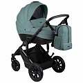 Детская коляска Indigo Coin 3 в 1 (Зеленый
						
					) — Фото