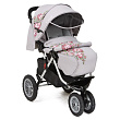 Детская прогулочная коляска Capella S-901WF Air Сибирь Roses - Фото